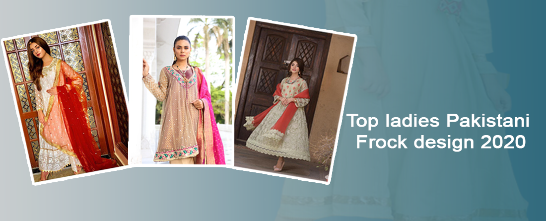 Latest Pakistani clothes frock design for girls