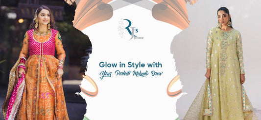 Glow in Style with Your Perfect Mehndi Dress