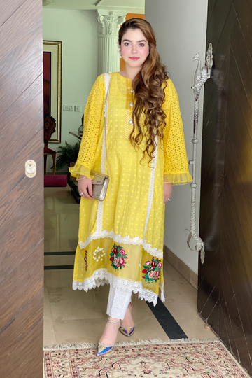 FLOWERED | CARNIVAL | Chicken Kari Canary Yellow Shirt | RJ’S PRET