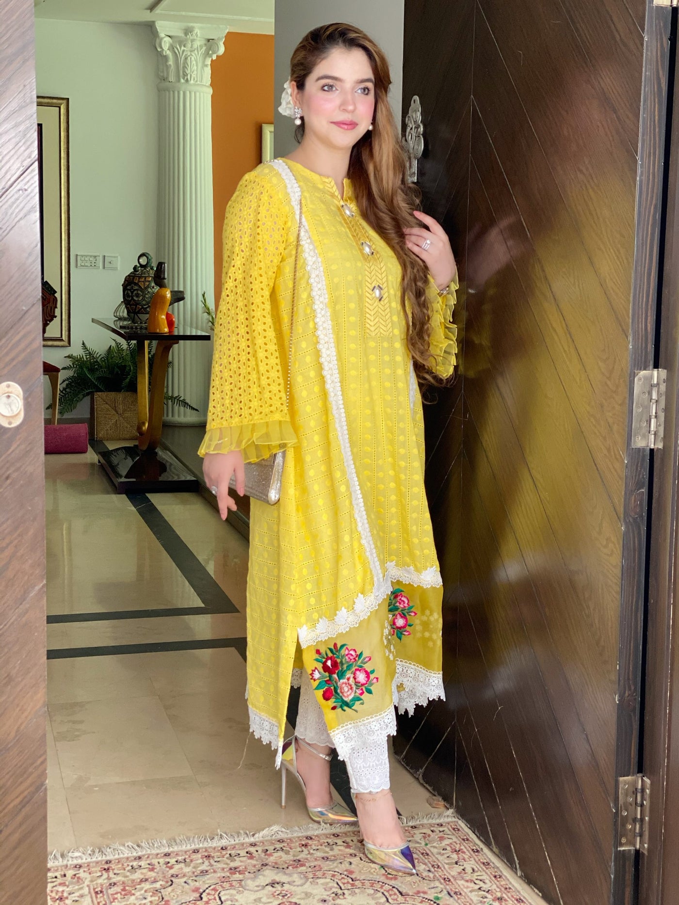 FLOWERED | CARNIVAL | Chicken Kari Canary Yellow Shirt | RJ’S PRET