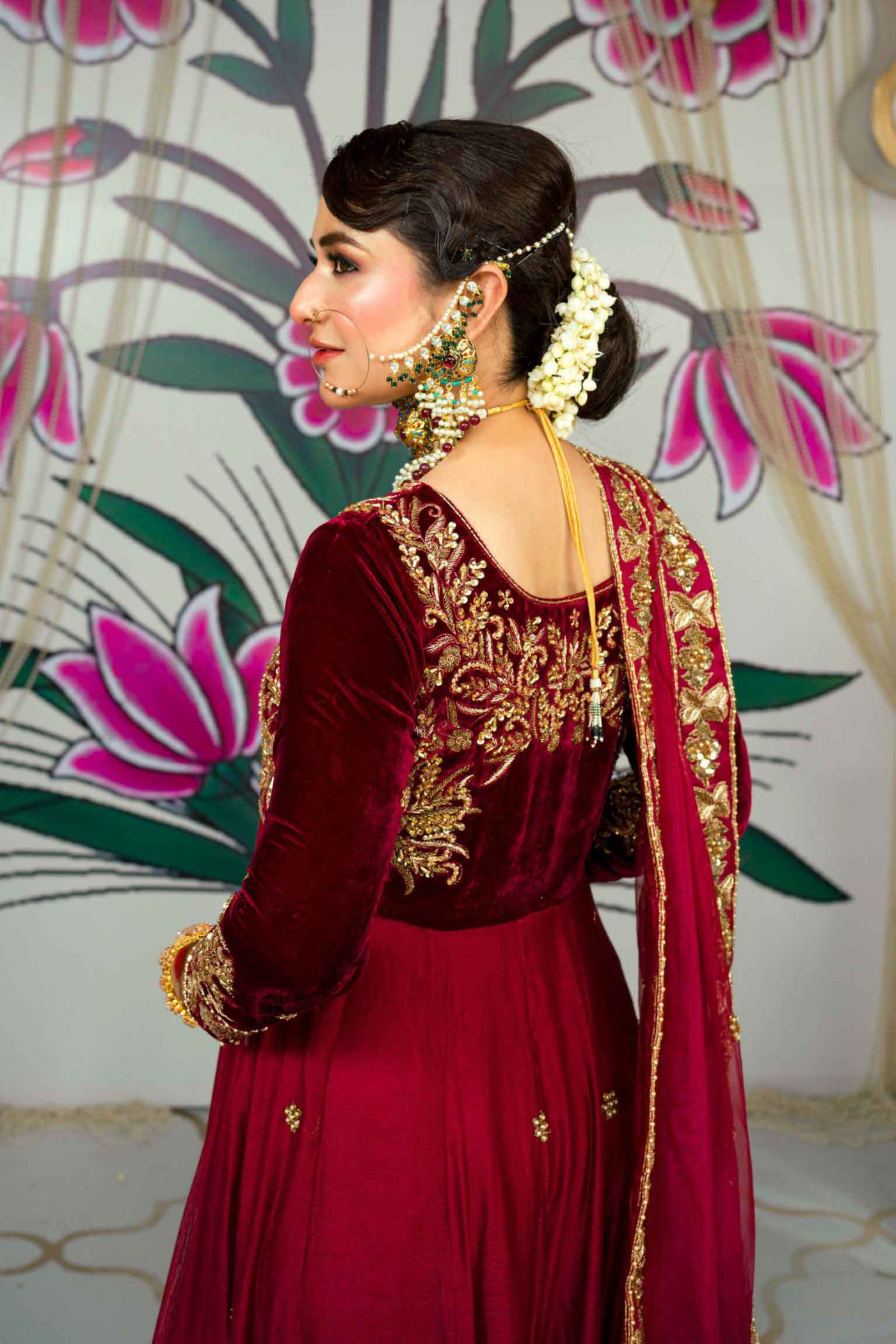 Aafreen Khushi Bridal Peshwas Dress | RJS PRET