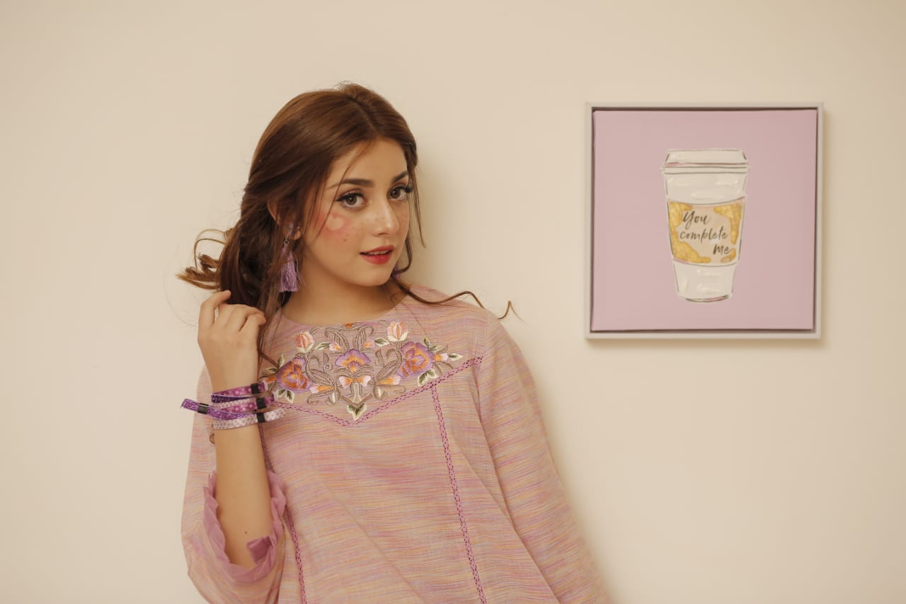 Lilac Blend Femo Casual Top | RJ’S PRET
