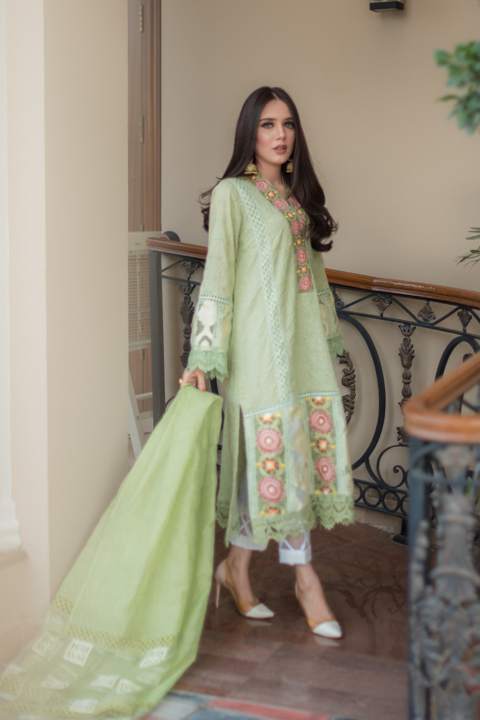 SHEEN GREEN | BAHAR | RJS PRET