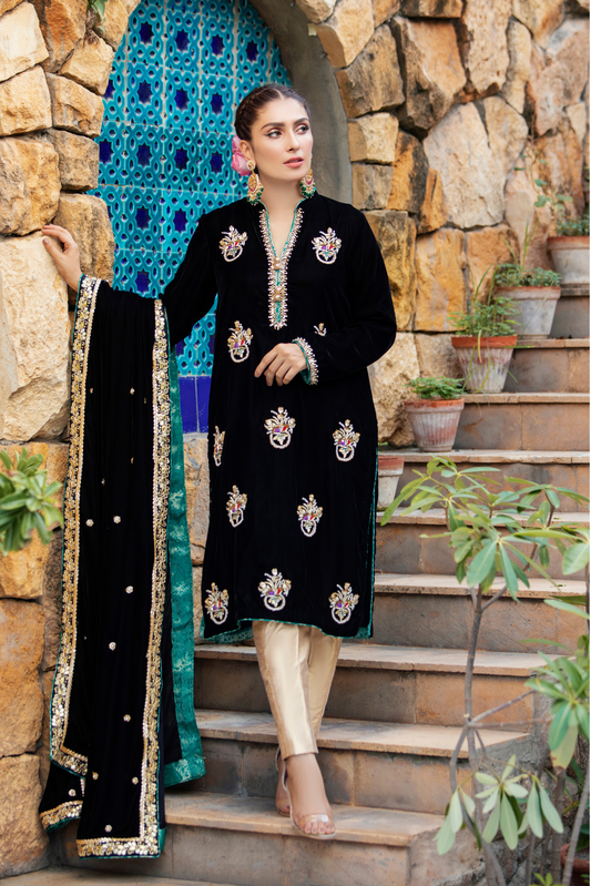 CHANDNI (BLACK) | SHADMANI | RJ’S PRET