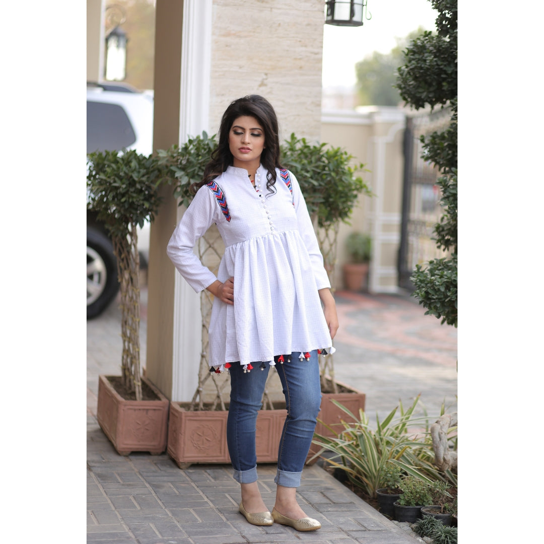 Checkered Kurti | Rj’s Pret