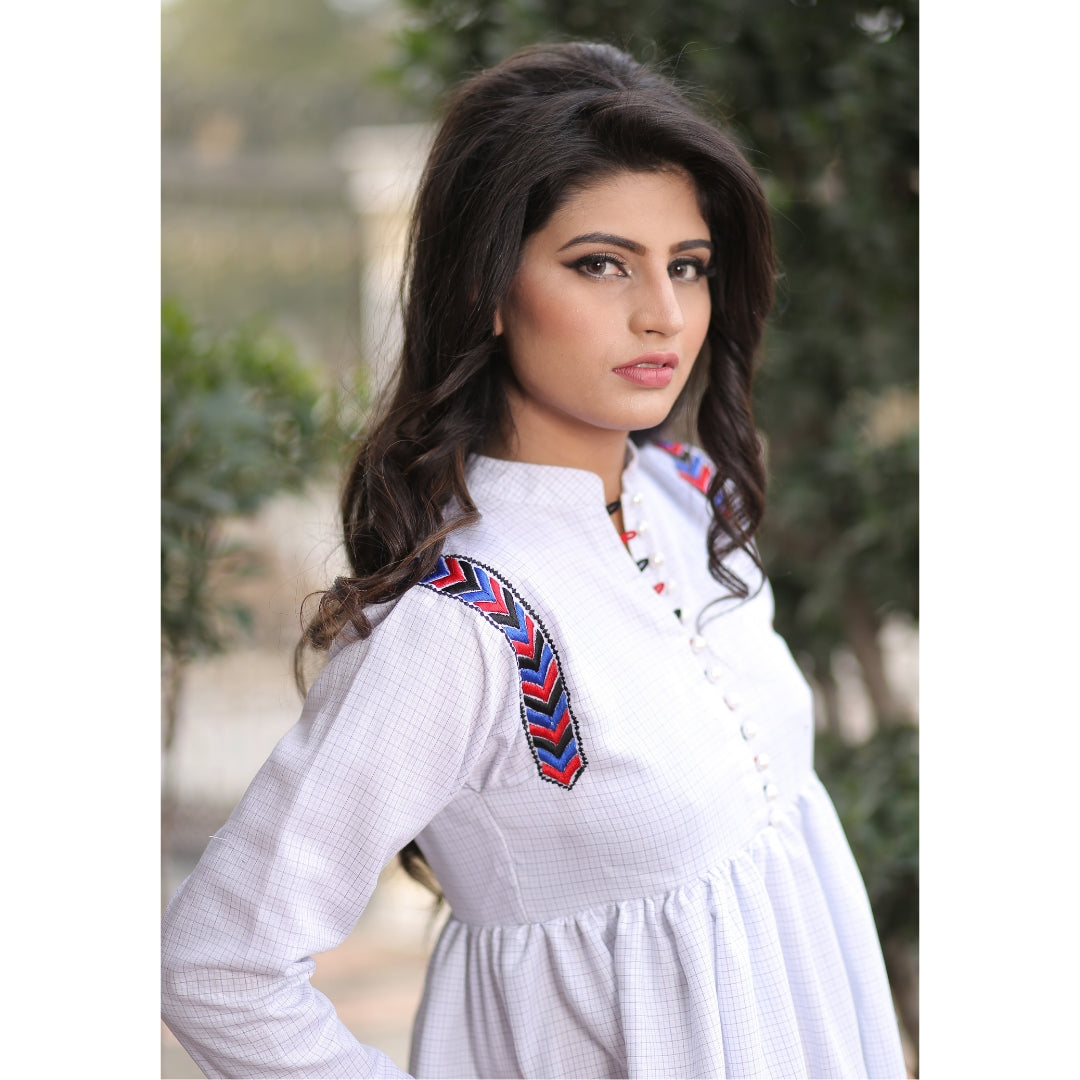 Checkered Kurti | Rj’s Pret