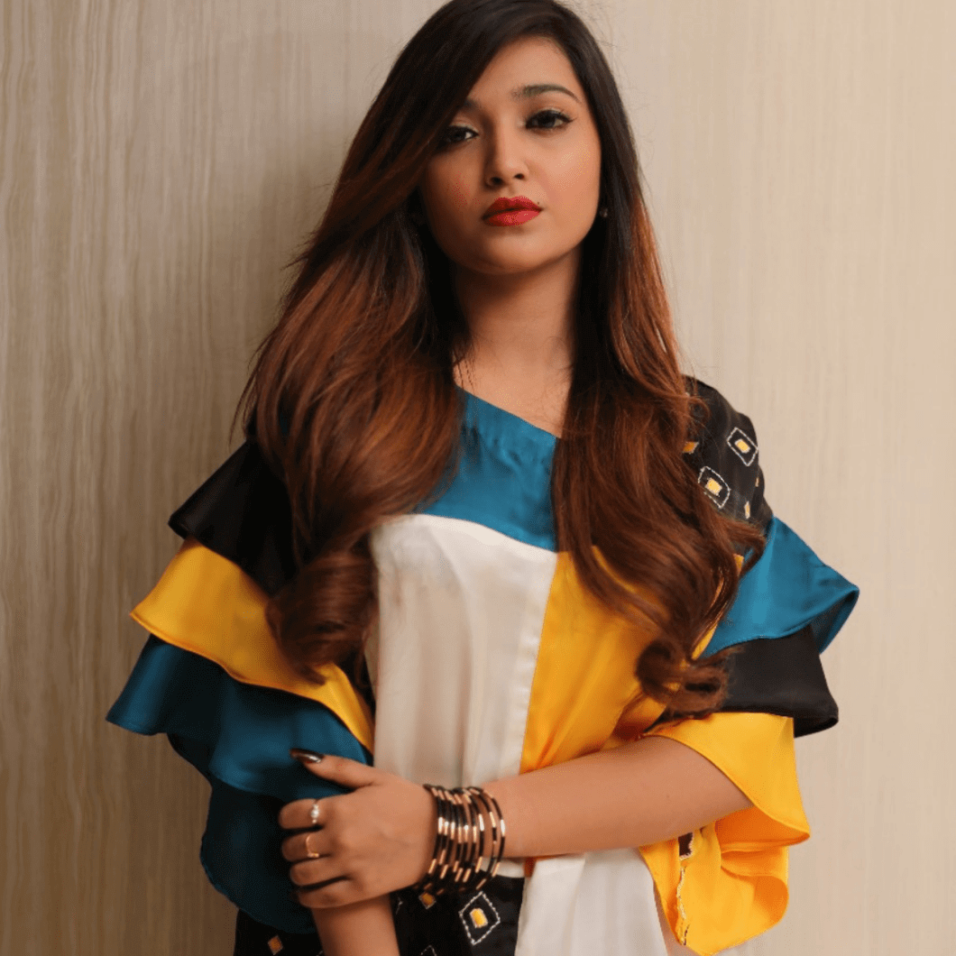 Mosaic Embroidered Top |CHANTELLE | Rj's Pret