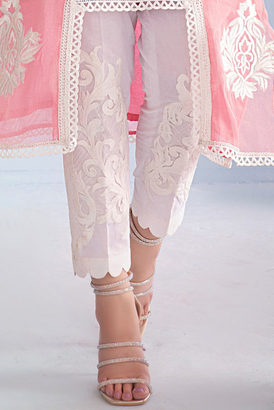 WHITE SCALLOPED PANTS | CARNIVAL | RJ’S PRET