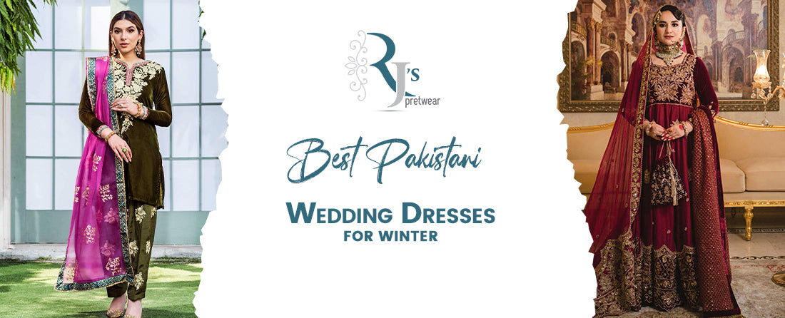 Best Pakistani Wedding Dresses for winters