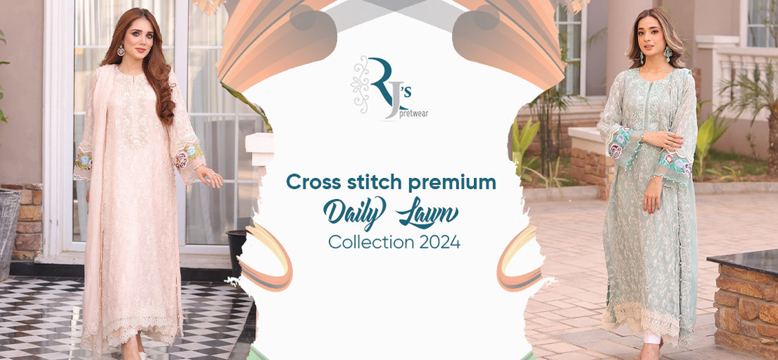 Cross stitch premium Daily Lawn Collection 2024