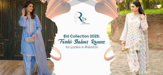 Eid Collection 2025: Farshi Shalwar Kameez for Ladies in Pakistan