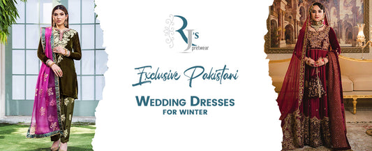 Winter Wedding Dresses for Pakistani Women