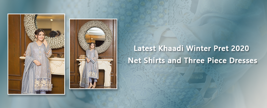 Latest Khaadi Khaddar Pret Dresses Available at RJs Pret Online Store 