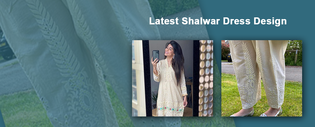 Latest shalwar dress design trending now in Pakistan