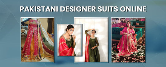 Pakistani Designer Suits Online | Pakistani Fancy Dresses with Prices