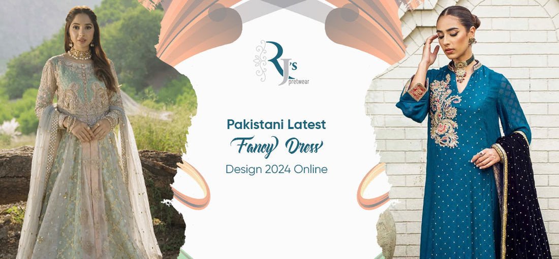 Pakistani Latest Fancy Dress Design 2024 Online