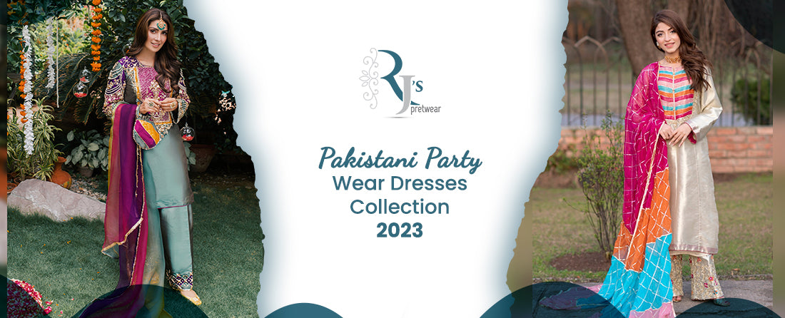 Latest Pakistani Party Wear Dresses Collection 2023