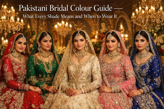 Pakistani Bridal Colour Guide