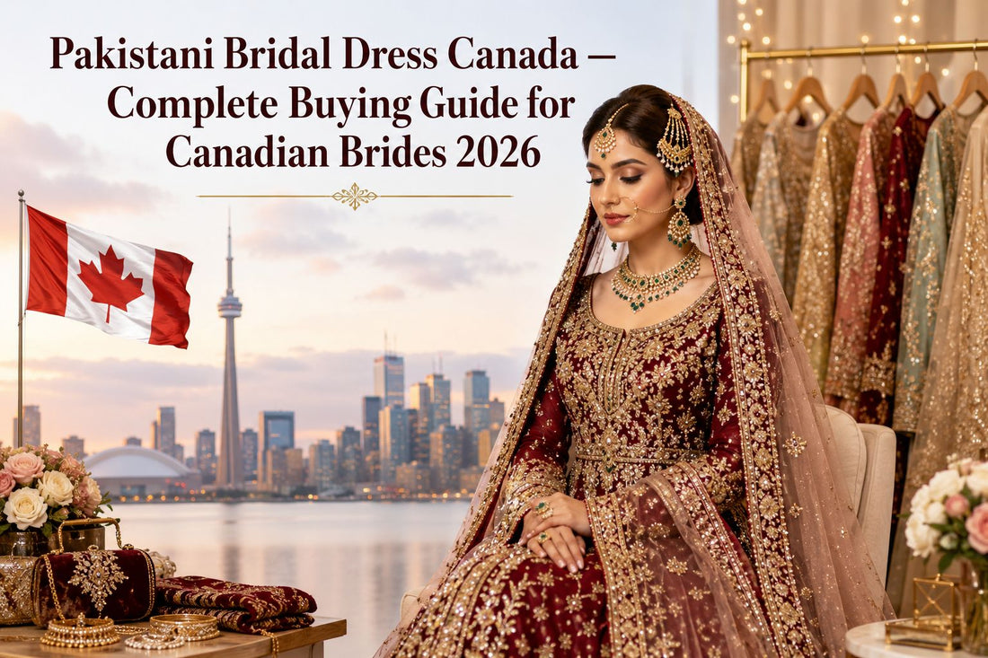 Pakistani Bridal Dress Canada