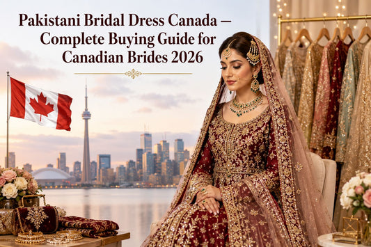 Pakistani Bridal Dress Canada