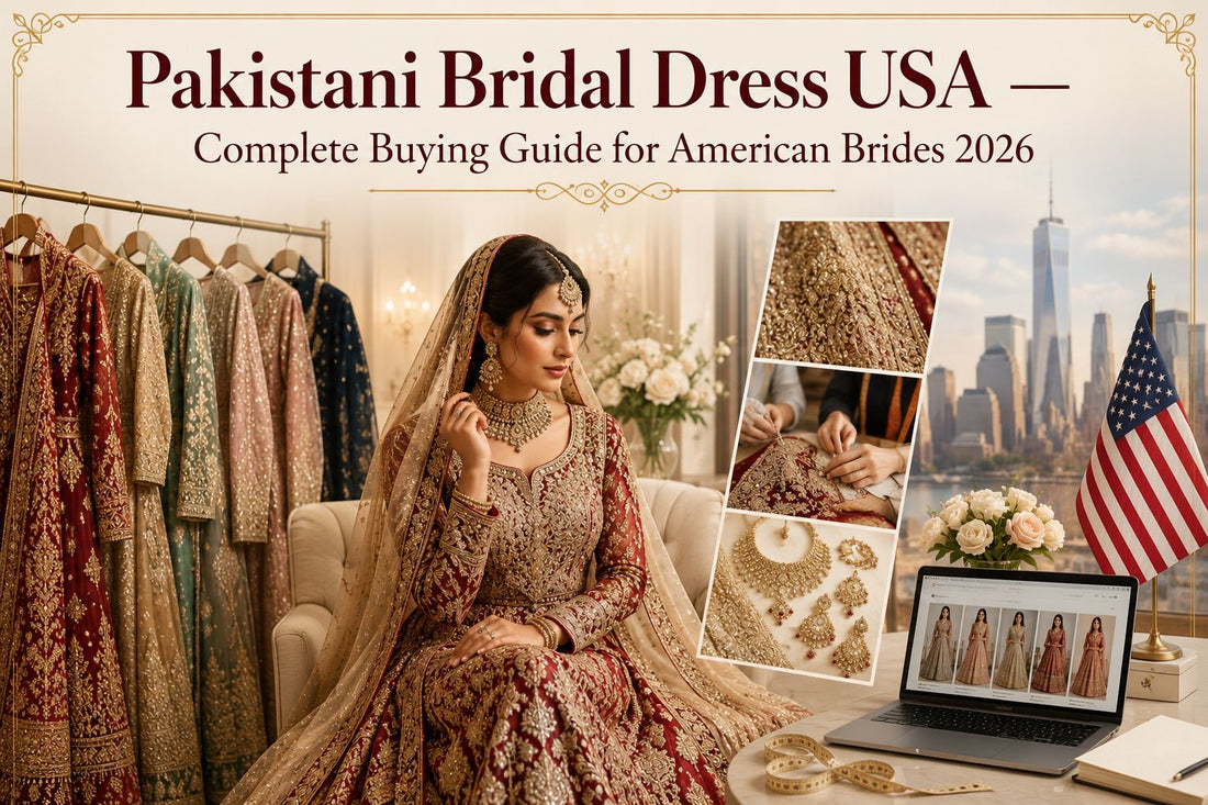 Pakistani Bridal Dress USA