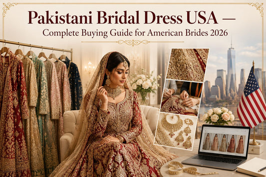 Pakistani Bridal Dress USA