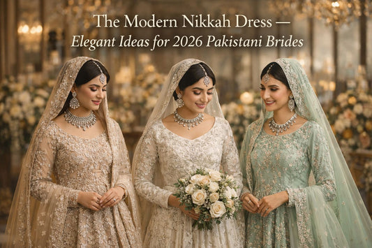 Modern Nikkah Dress