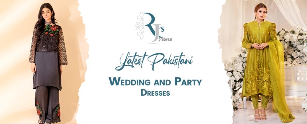 Latest Pakistani Wedding & Party Dresses Collection