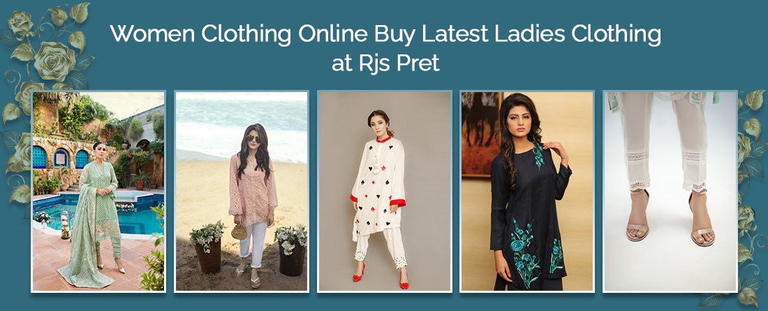 Women Clothing Online |Buy Latest Ladies Clothing at Rjs Pret