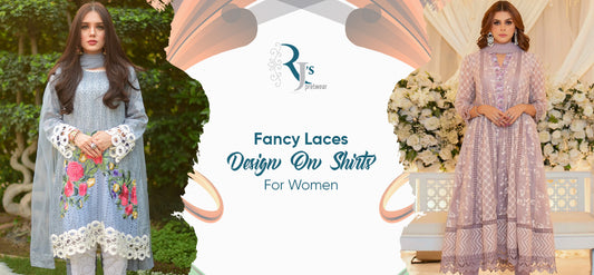 Fancy Laces Design on Shirts for Women