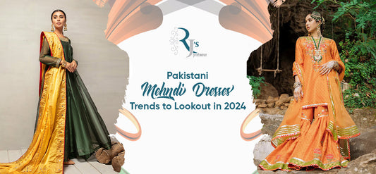 Pakistani Mehndi Dresses Trends to Lookout in 2024