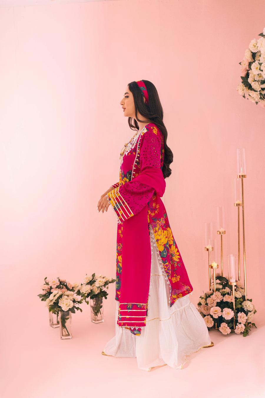 Raspberry Inaaya Embroidered Lawn Suit | RJ’S PRET