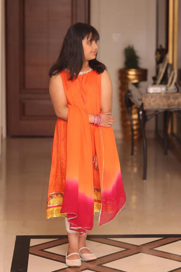 ORANGEY PINK-KIDS| MOMMY & ME | RJS PRET