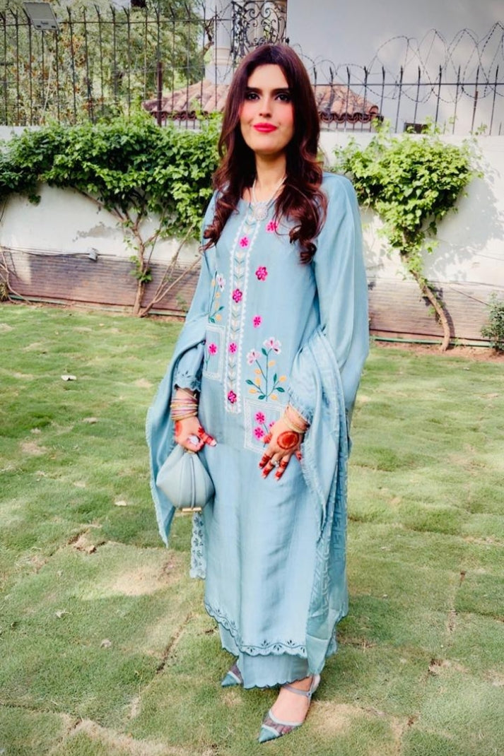 Cyan Charm | Summer Flex |RJ'S PRET