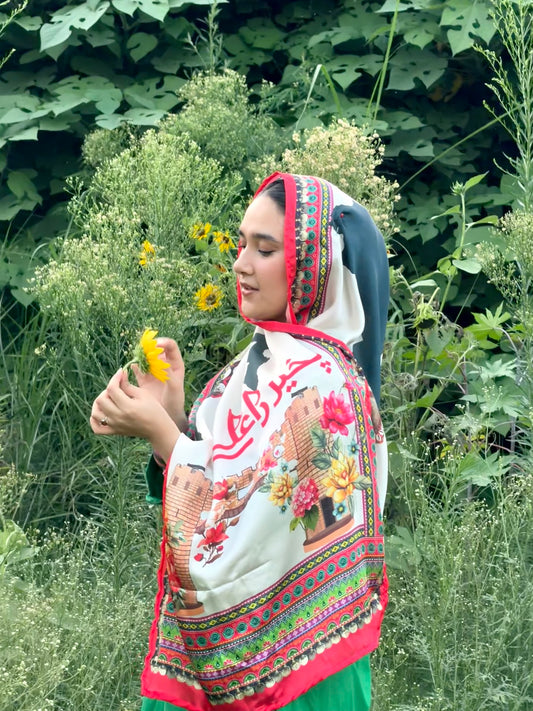 My KPK Heritage Stole — Pakistan Zindabad Collection · RJ's Pret
