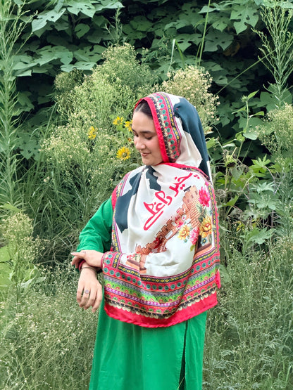 My KPK Heritage Stole — Pakistan Zindabad Collection · RJ's Pret