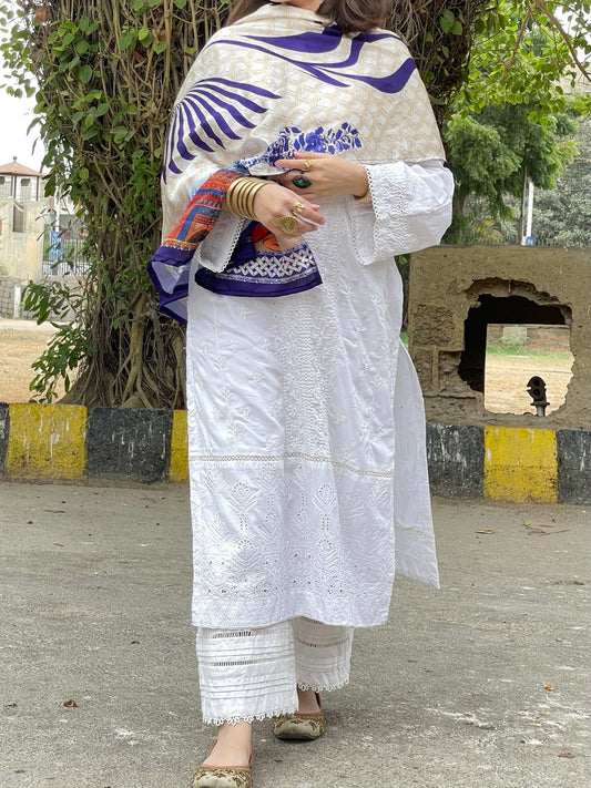 Multan Heritage Stole — Pakistan Zindabad Collection · RJ's Pret