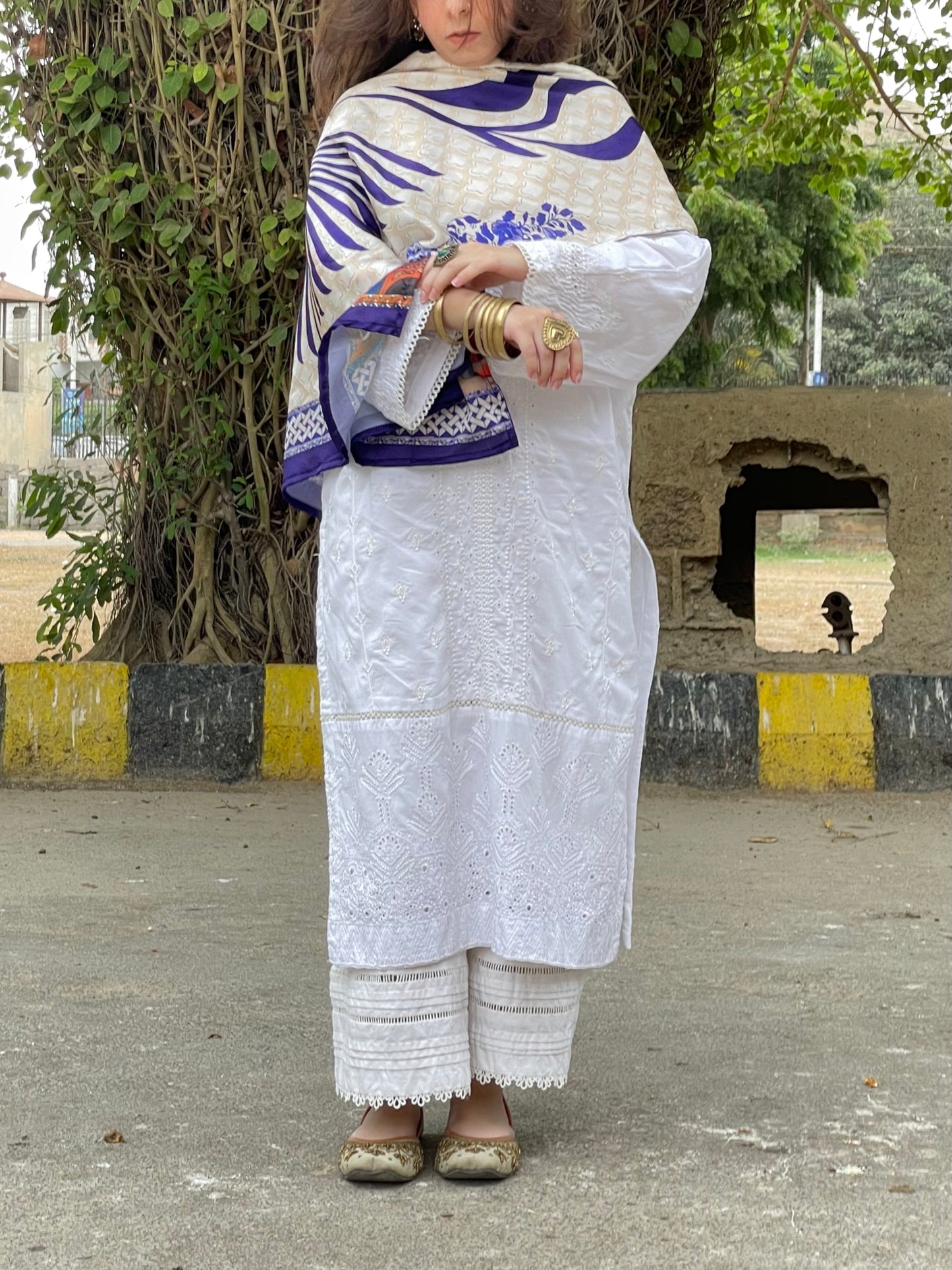 Multan Heritage Stole — Pakistan Zindabad Collection · RJ's Pret