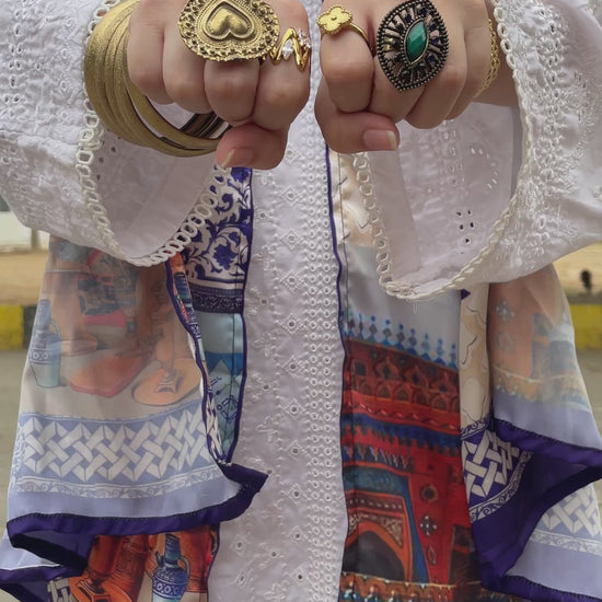 Multan Heritage Stole — Pakistan Zindabad Collection · RJ's Pret