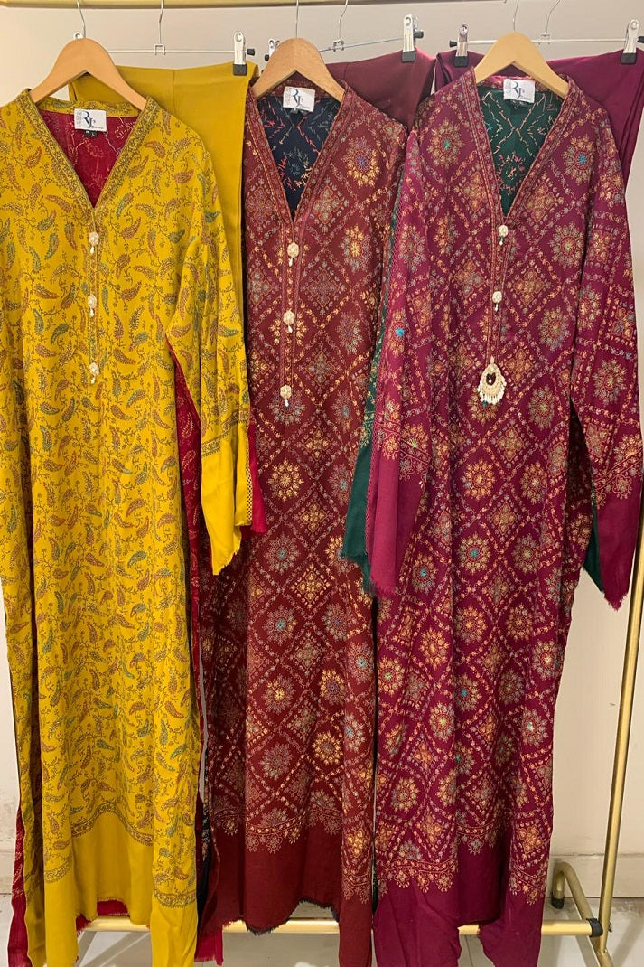 SHAWL KAFTAN -3| KAFTAN SERIES| RJS PRET