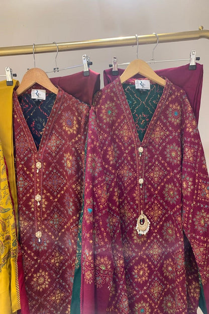 SHAWL KAFTAN -3| KAFTAN SERIES| RJS PRET