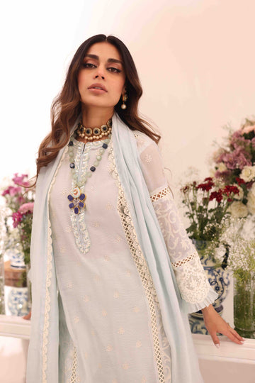 Blue Bell Umeed Embroidered Net Kurta Set | RJS PRET