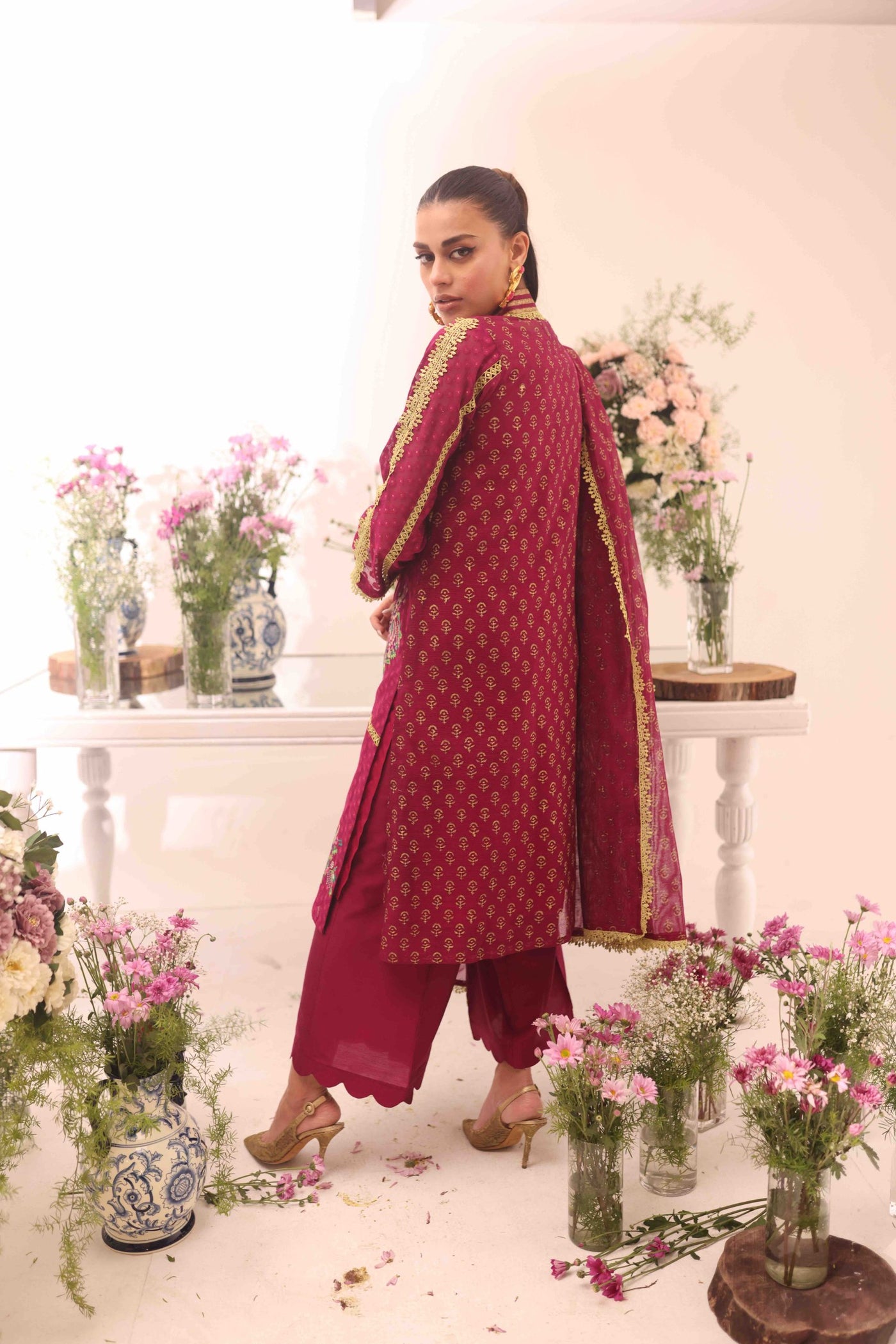 Bougainvillea Umeed Embroidered Kurta Set | RJS PRET