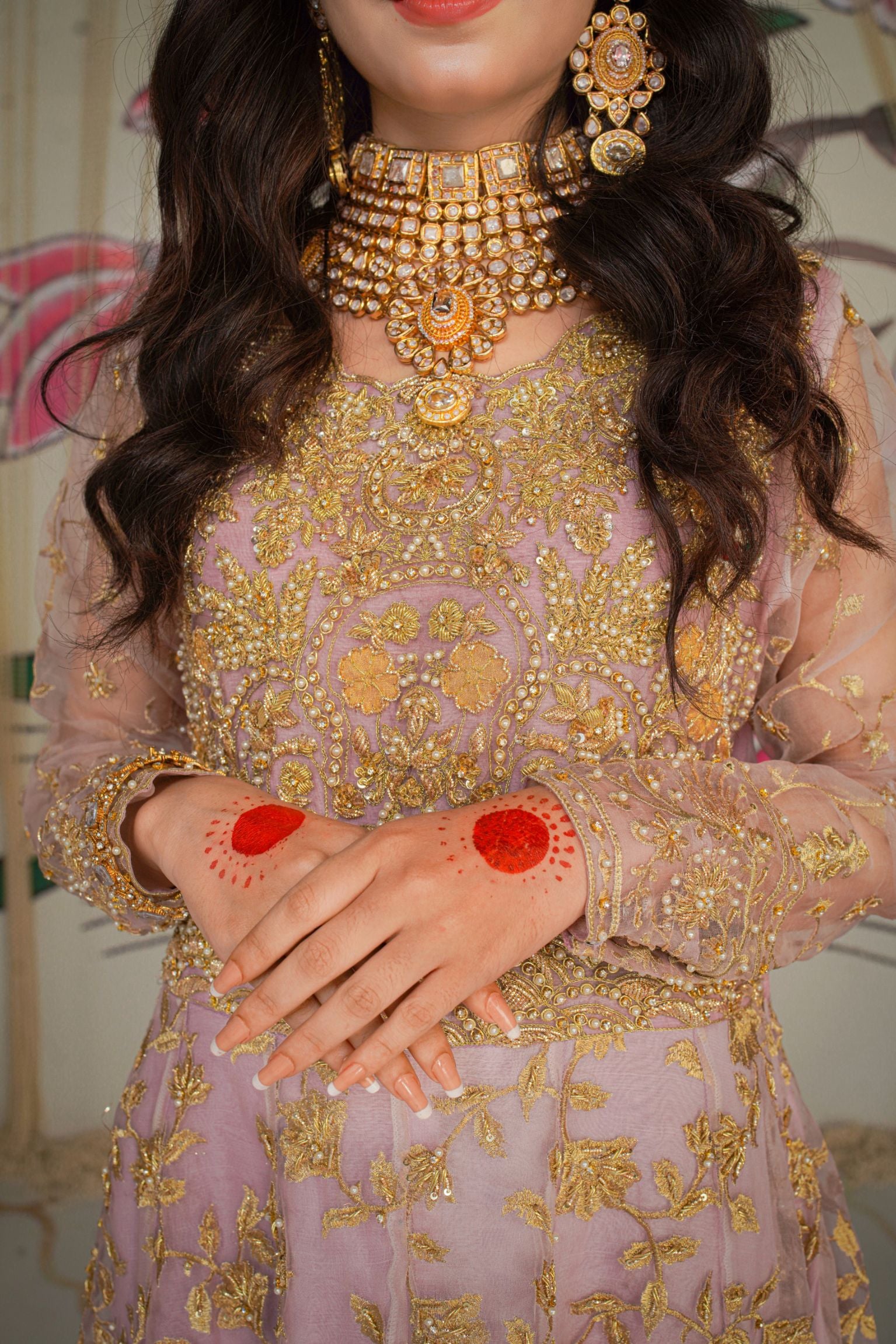 Buy Latest Pakistani Bridal Long Tail Maxi Online 2021 – Nameera by Farooq