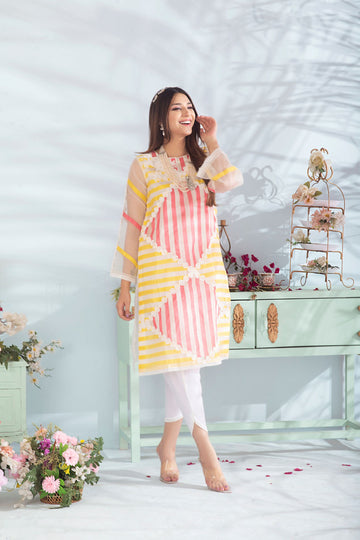 TWINE (YELLOW) | CARNIVAL | Elegant Lace Shirt | RJ’S PRET