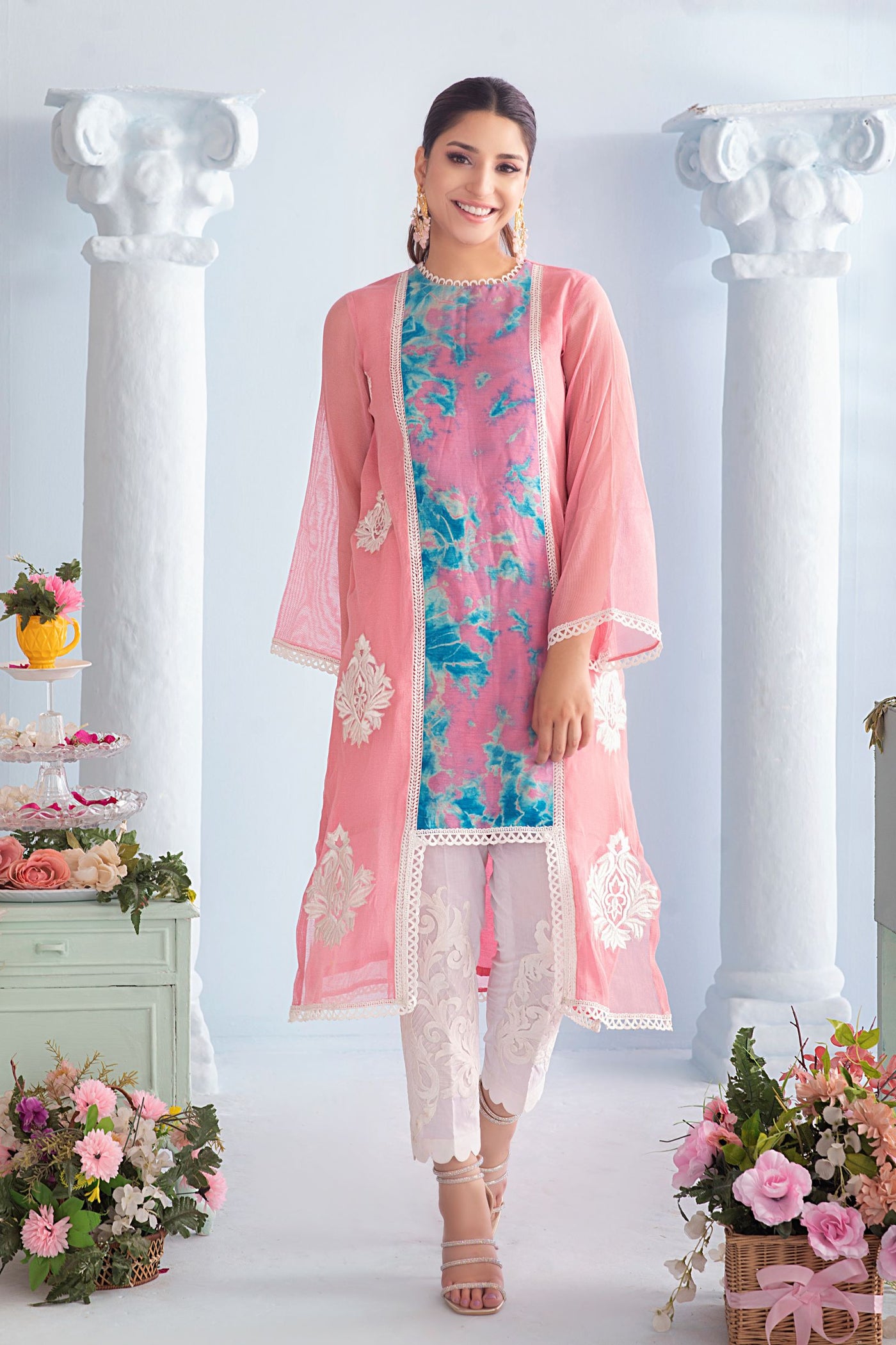 CANDY FLOSS | CARNIVAL | Candy Pink Asymmetrical Shirt |  RJ’S PRET