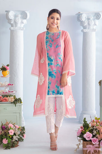 CANDY FLOSS | CARNIVAL | Candy Pink Asymmetrical Shirt |  RJ’S PRET