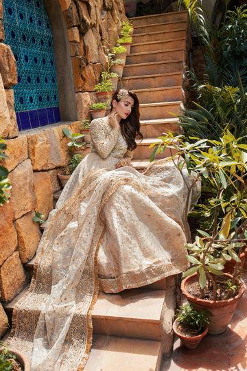 Mahnoor Shadmani Embroidered Wedding Dress | RJ’S PRET