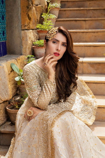 Mahnoor Shadmani Embroidered Wedding Dress | RJ’S PRET