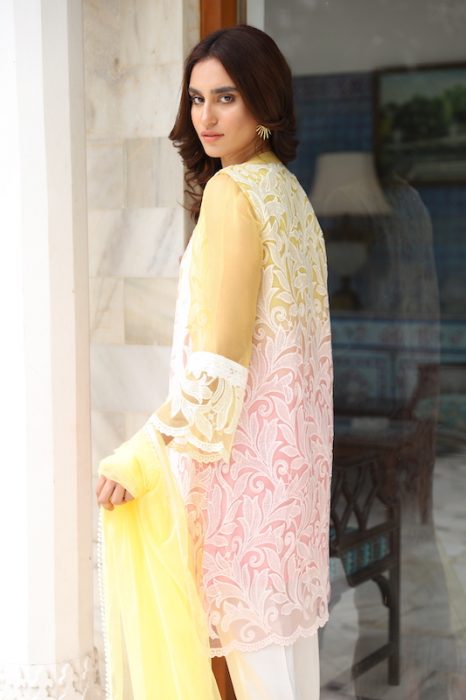 Dual Extravaganza Mystique Embroidered Net Suit | RJ'S PRET